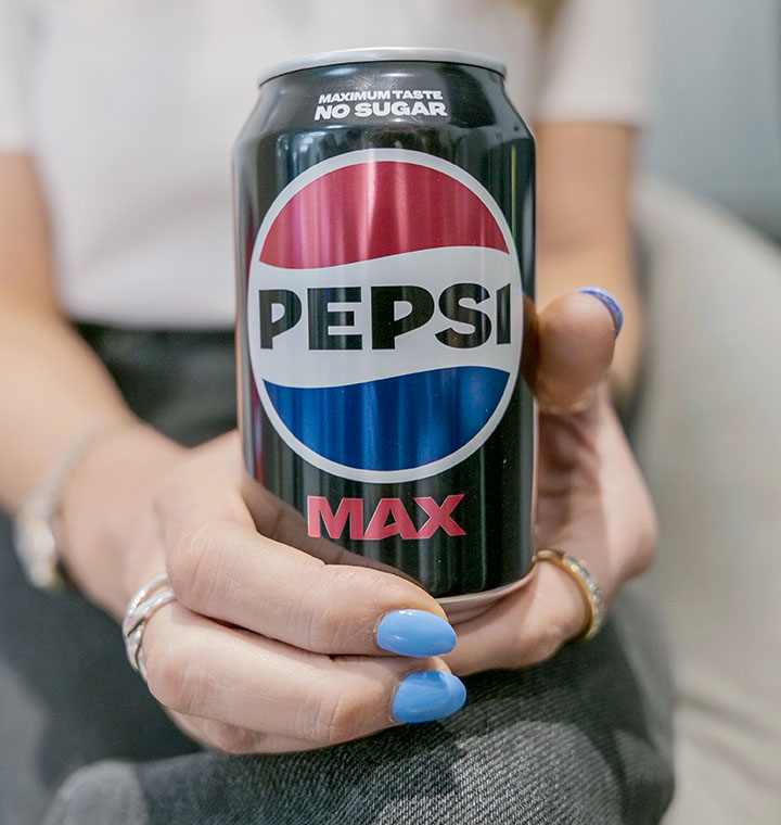 Pepsi MAX can