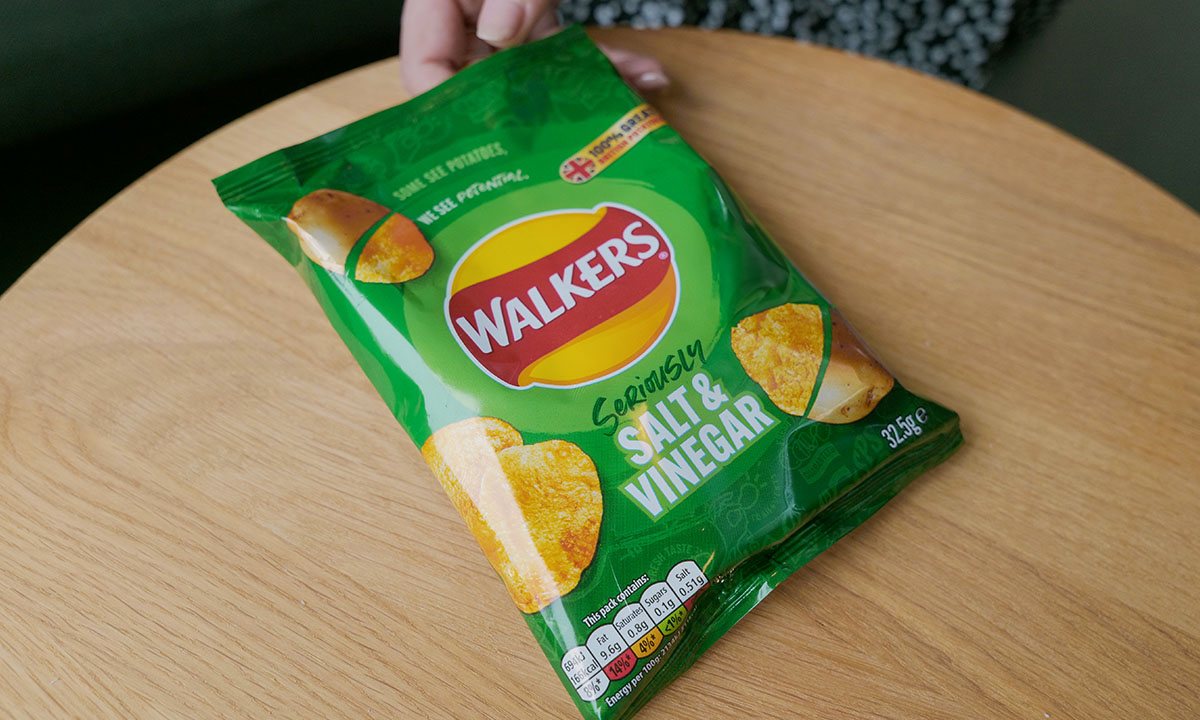 Walkers Salt & Vinegar chips
